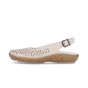 náhled Dámské kožené sandály Rieker 44861-60 béžová