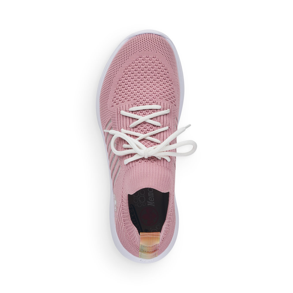 detail Dámské tenisky Rieker N6668-31 růžová