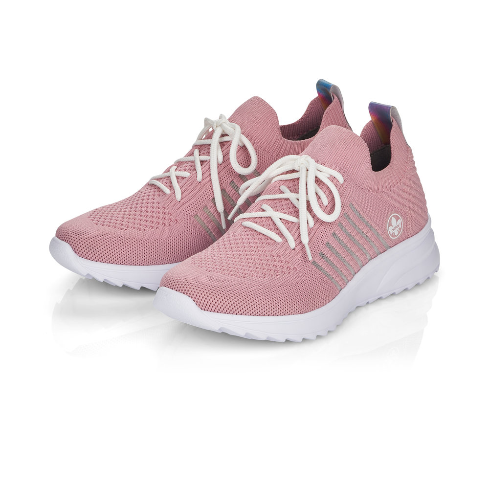 detail Dámské tenisky Rieker N6668-31 růžová