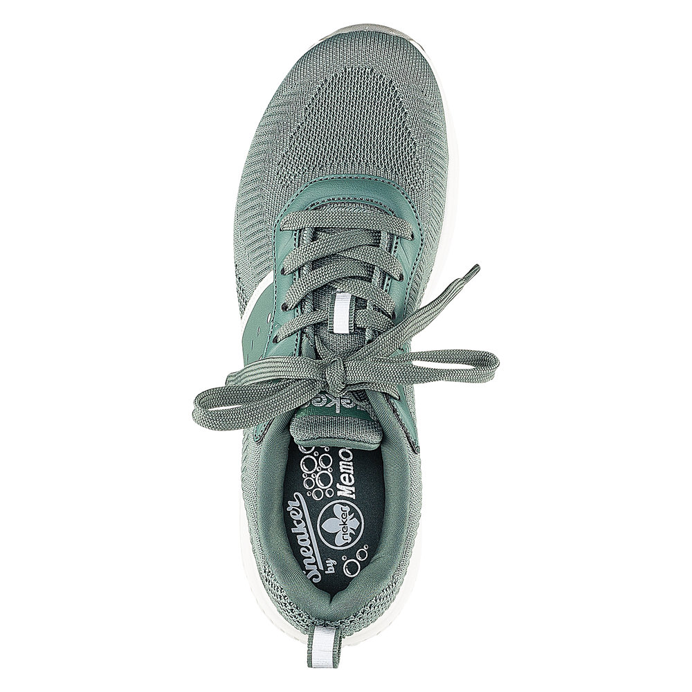 detail Dámské tenisky Rieker N9612-52 zelená