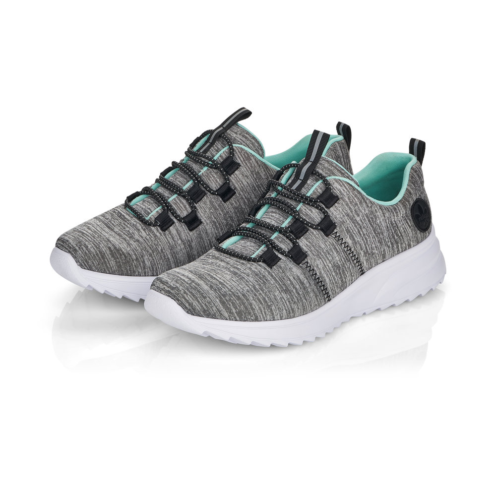 detail Dámské tenisky Rieker N6653-42 šedá