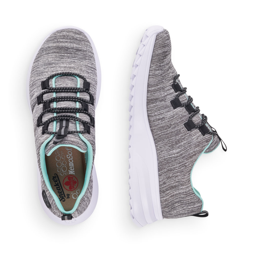 detail Dámské tenisky Rieker N6653-42 šedá