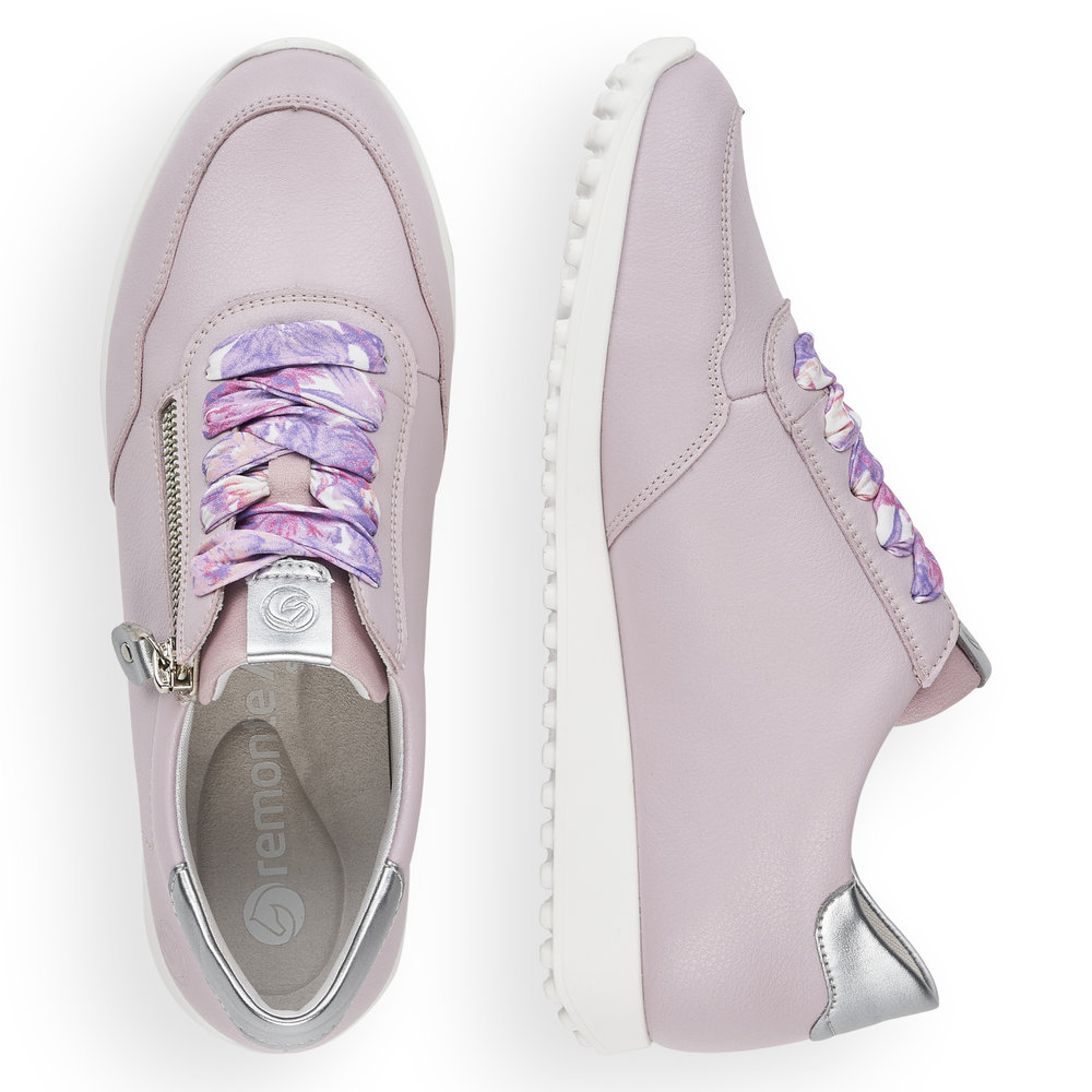 detail Dámské kožené tenisky Remonte D3101-30 růžová