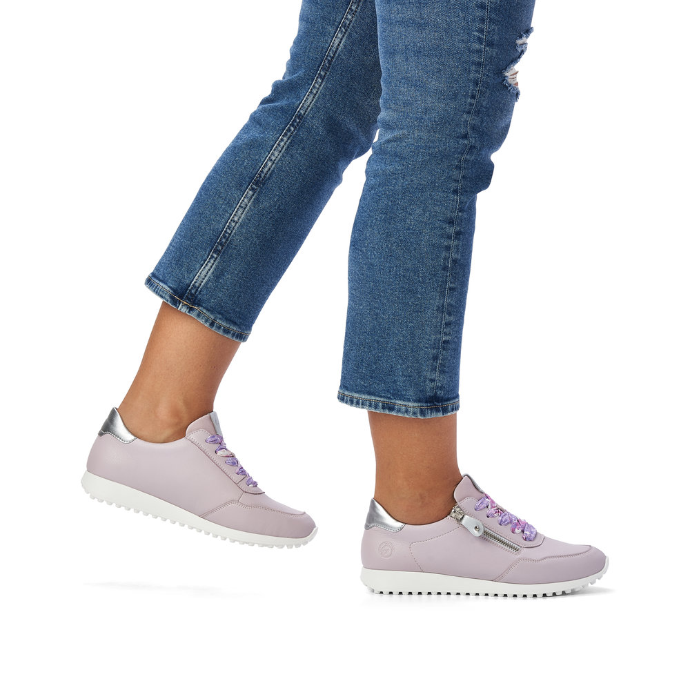 detail Dámské kožené tenisky Remonte D3101-30 růžová