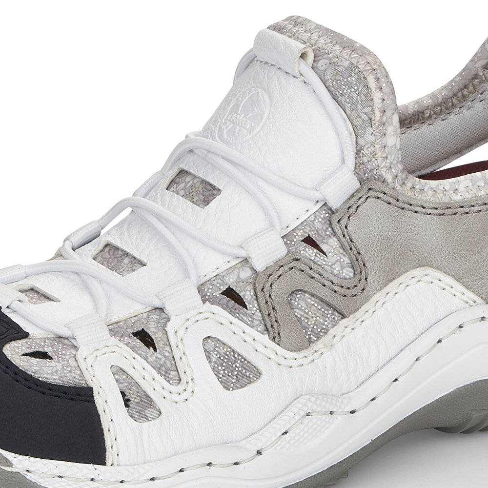 detail Dámské tenisky Rieker L0539-80 bílá