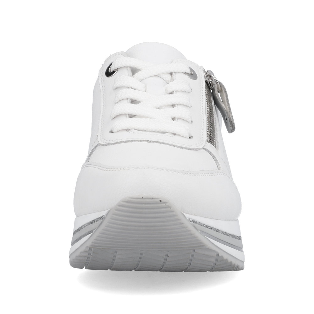 detail Dámské kožené tenisky Remonte D1313-82 bílá