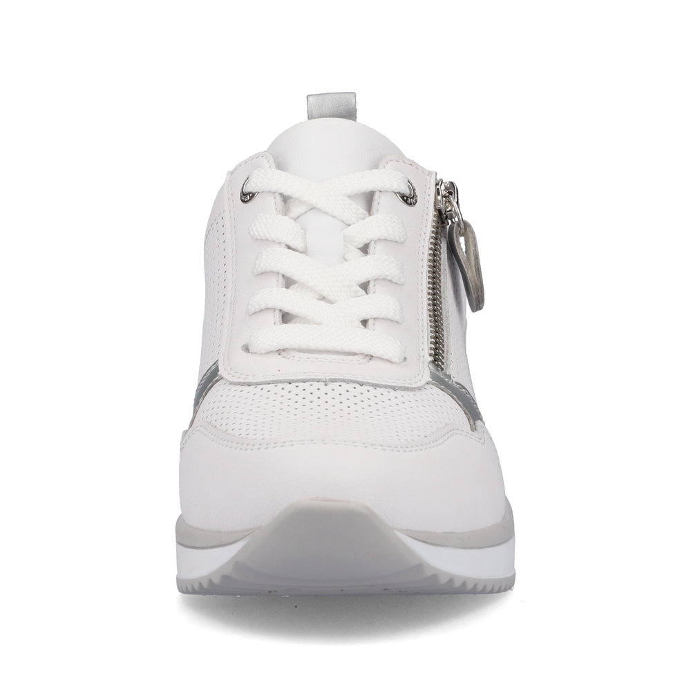 detail Dámské kožené tenisky Remonte D2409-80 bílá