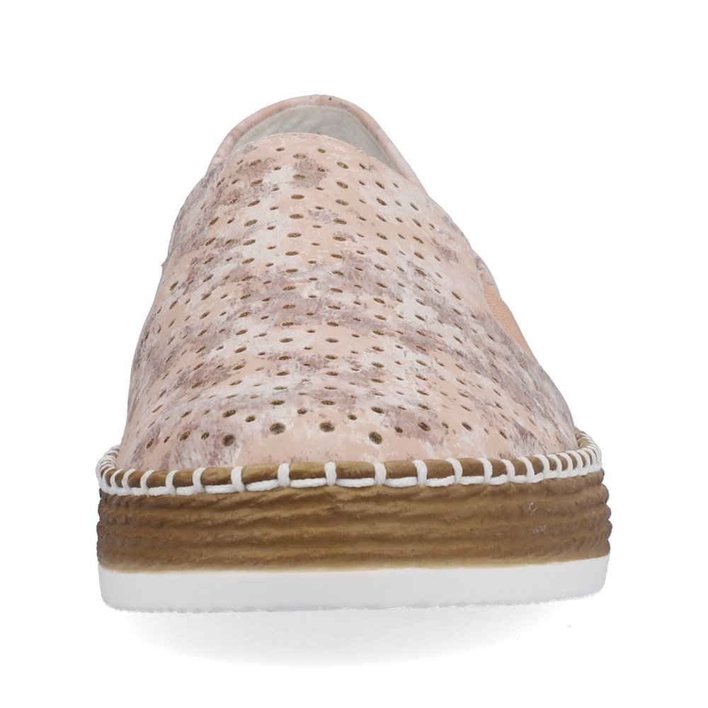 detail Dámské mokasíny Rieker L7852-31 růžová