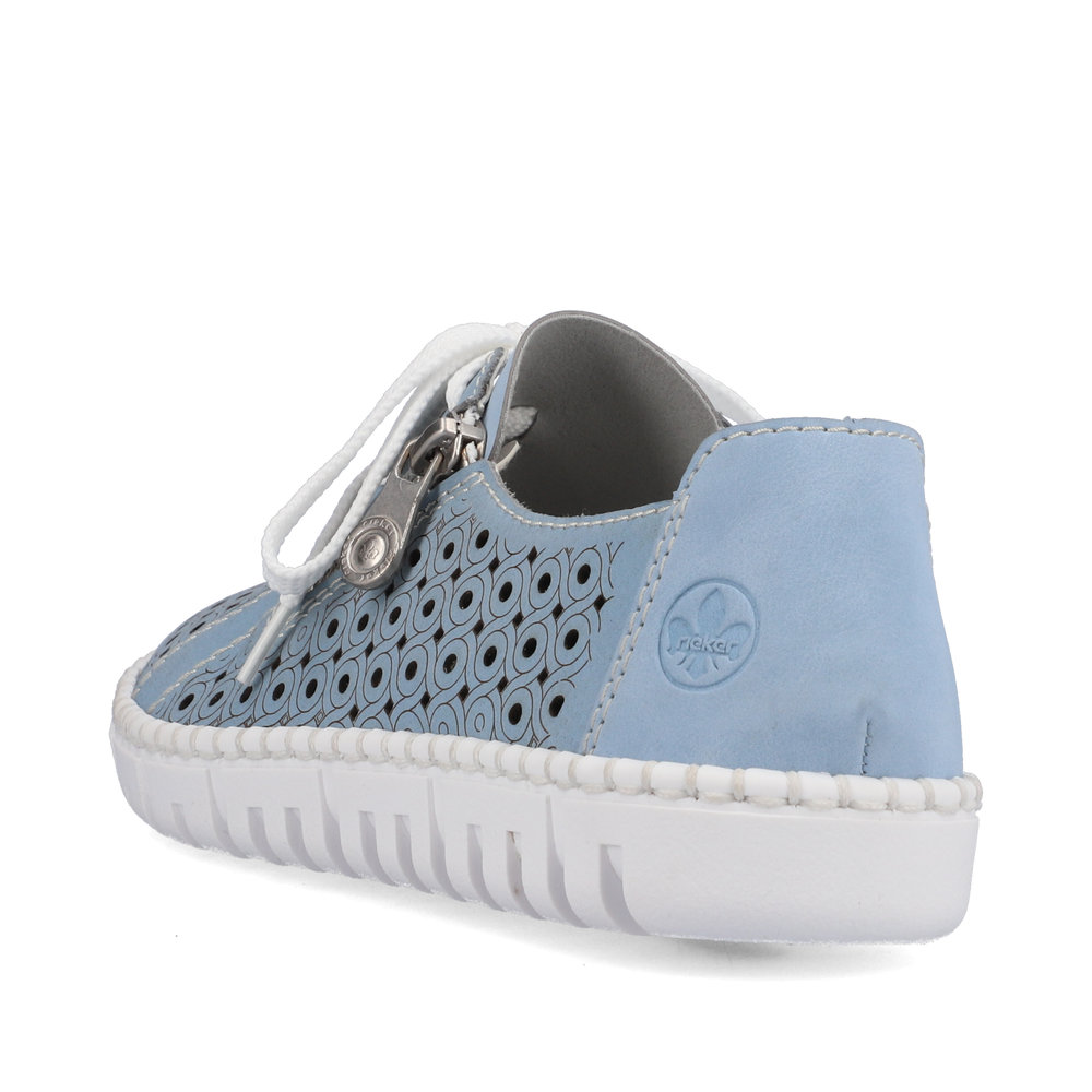 detail Dámské polobotky Rieker M2300-10 modrá