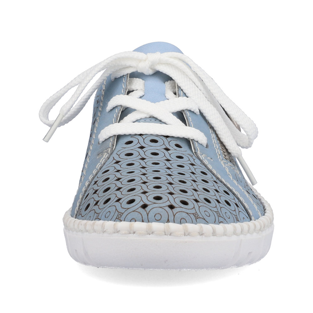 detail Dámské polobotky Rieker M2300-10 modrá