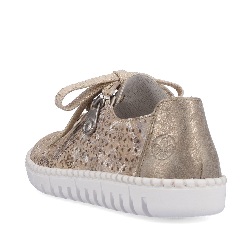 detail Dámské polobotky Rieker M2306-91 béžová