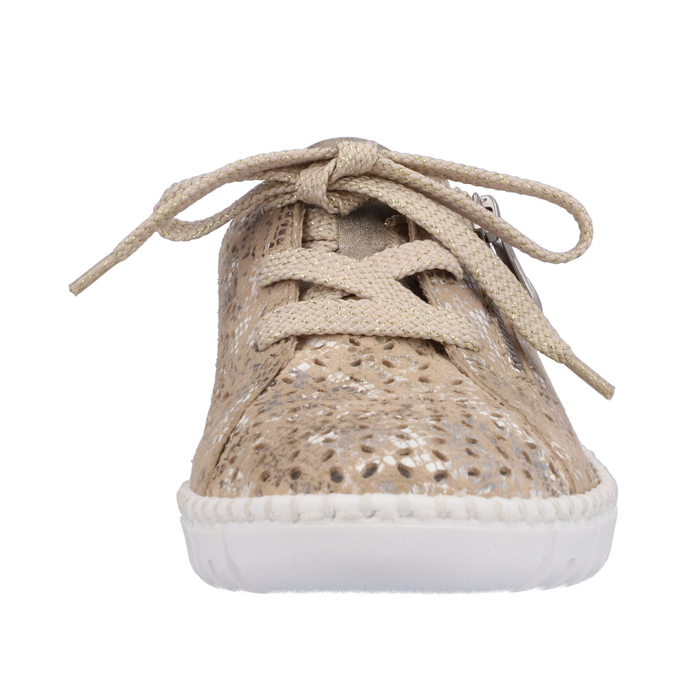 detail Dámské polobotky Rieker M2306-91 béžová