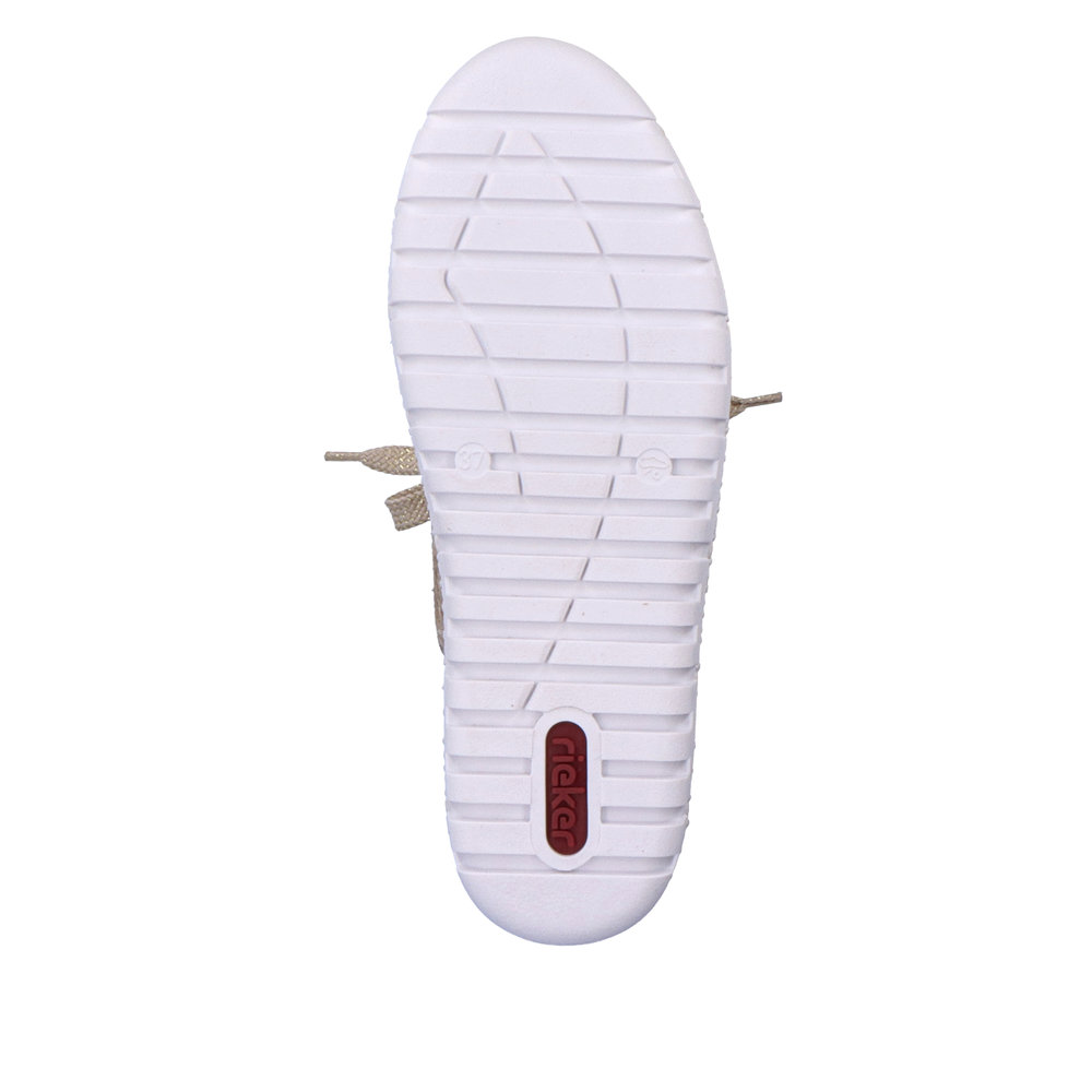 detail Dámské polobotky Rieker M2306-91 béžová