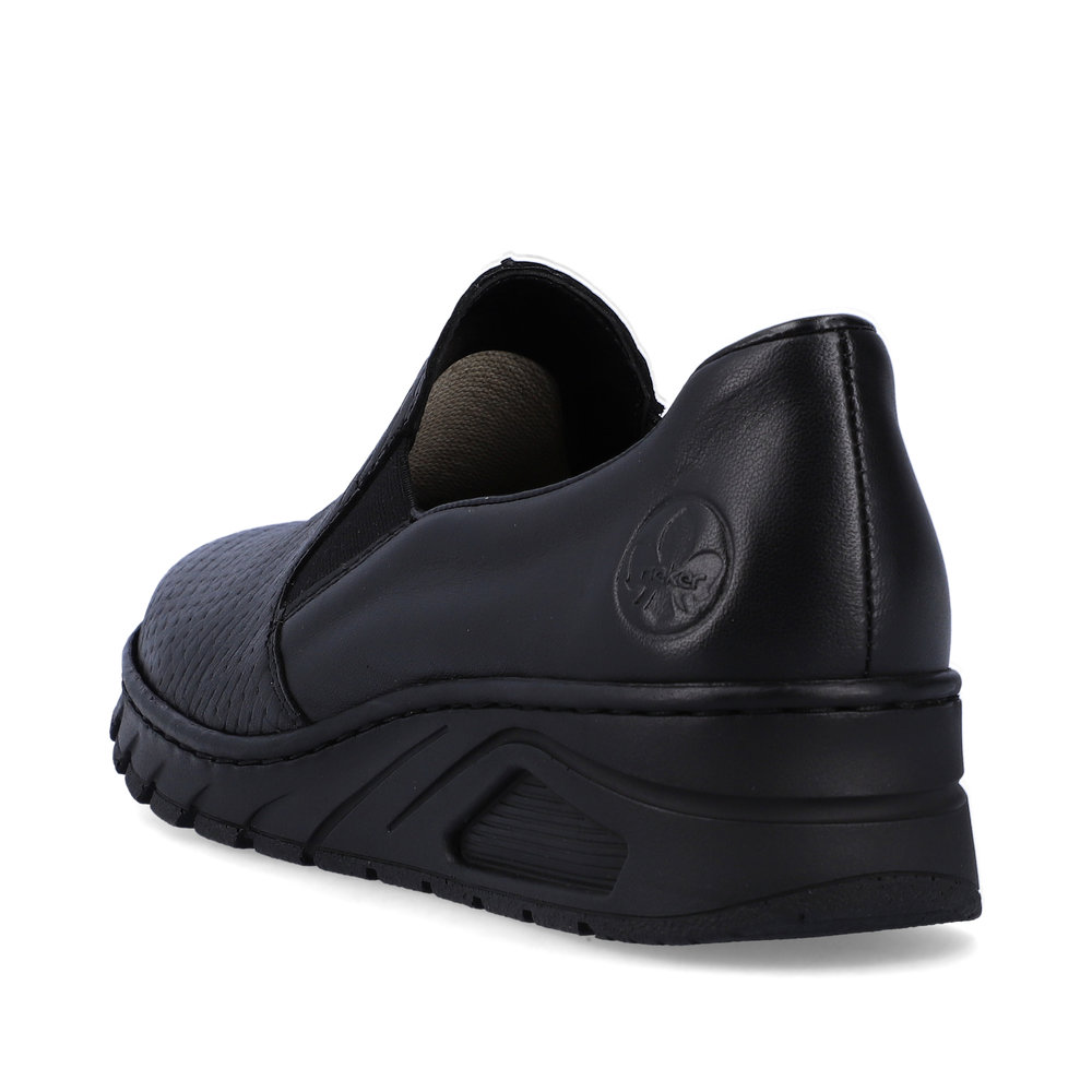 detail Dámské polobotky Rieker N3363-01 černá