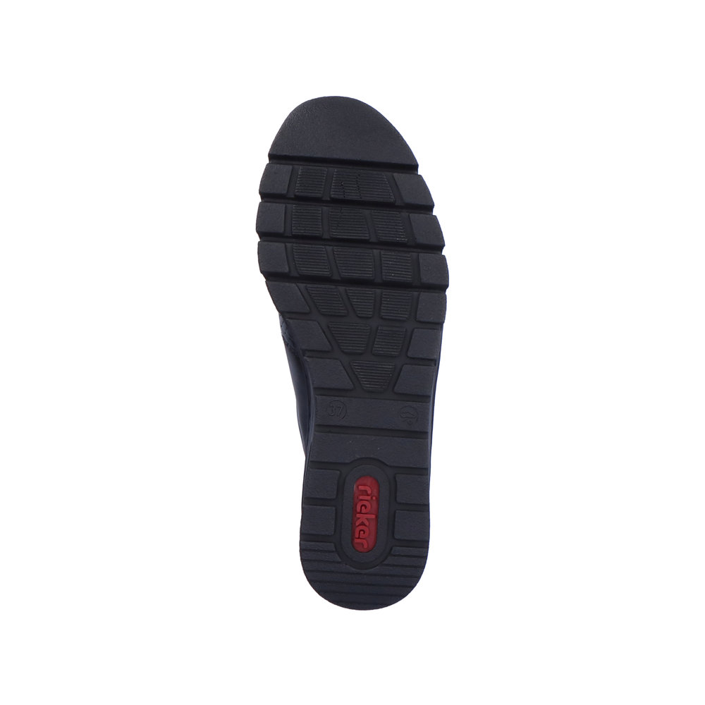 detail Dámské polobotky Rieker N3363-01 černá