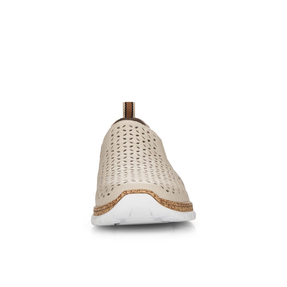 detail Dámské polobotky Rieker N4251-60 béžová