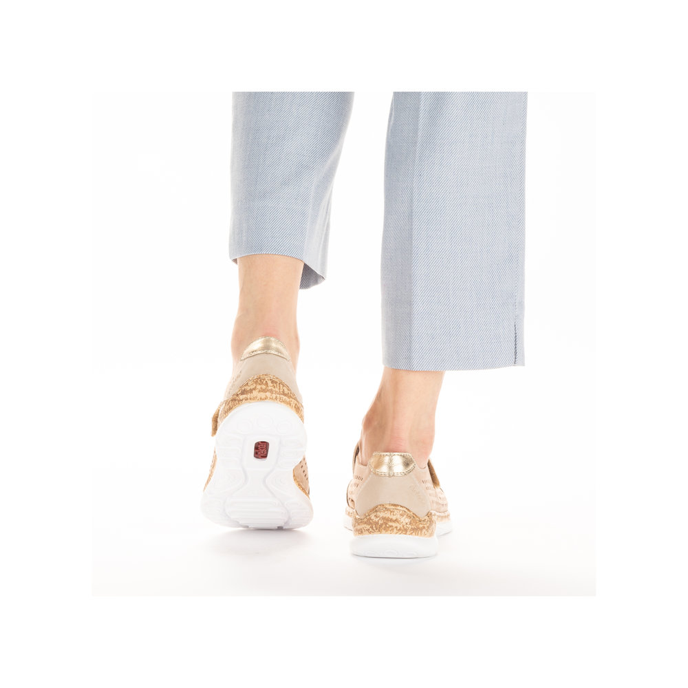 detail Dámské baleríny Rieker N4257-60 béžová