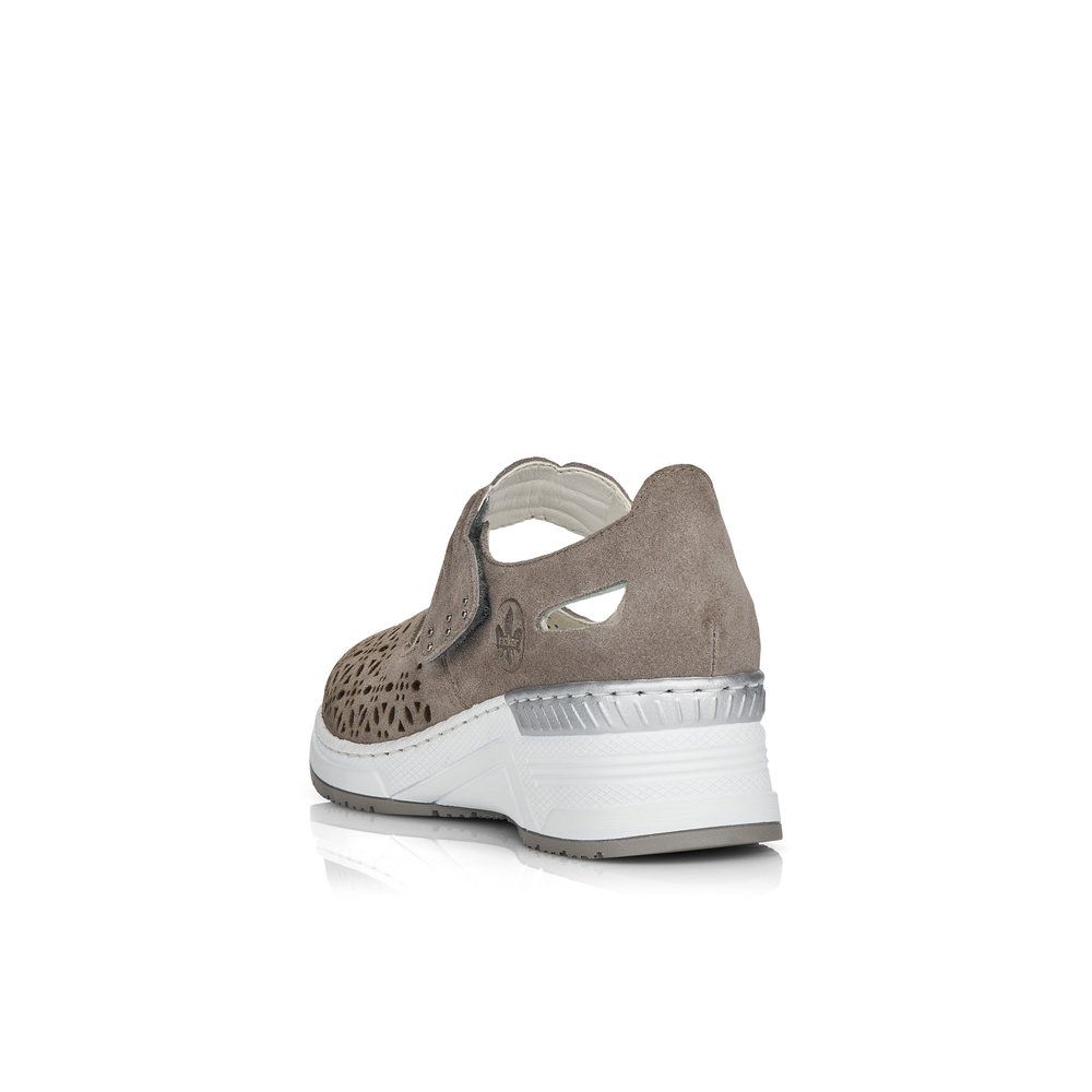 detail Dámské polobotky Rieker N4367-14 modrá