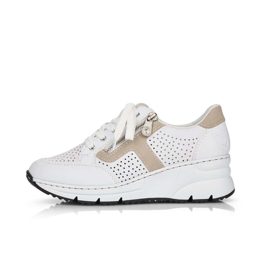 detail Dámské tenisky Rieker N6304-80 bílá