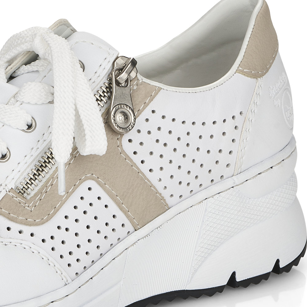 detail Dámské tenisky Rieker N6304-80 bílá