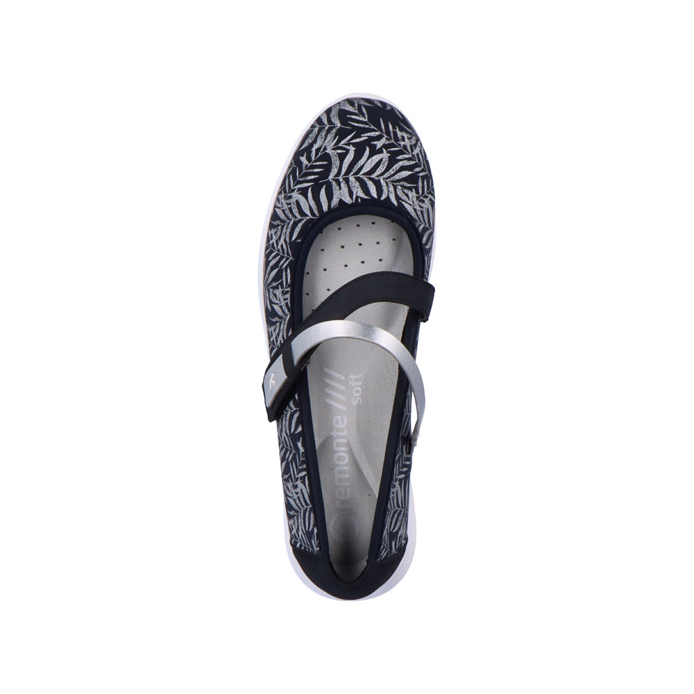 detail Dámské baleríny Remonte R7109-14 modrá