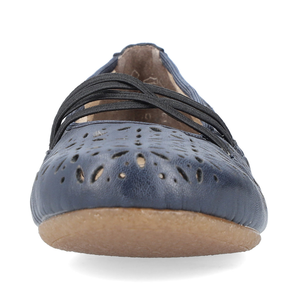 detail Dámské baleríny Rieker 41481-14 modrá