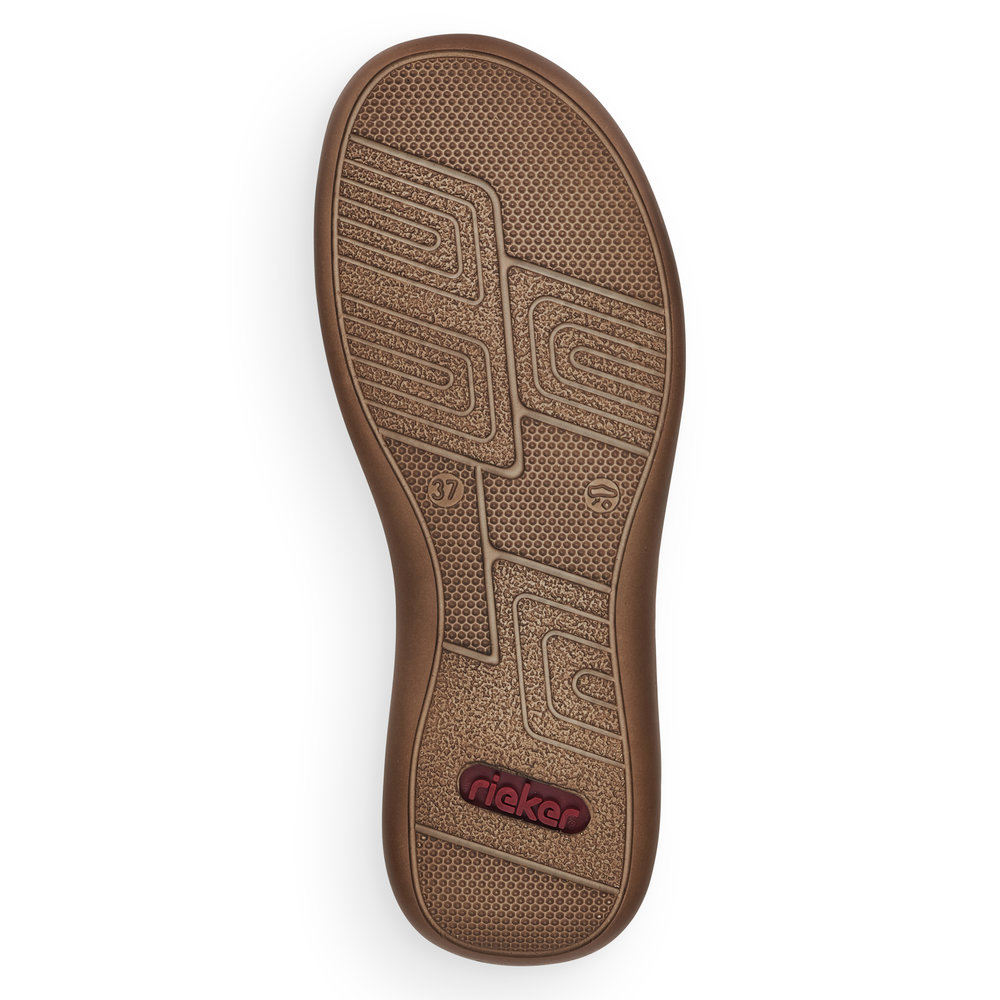 detail Dámské polobotky Rieker 464H4-62 béžová