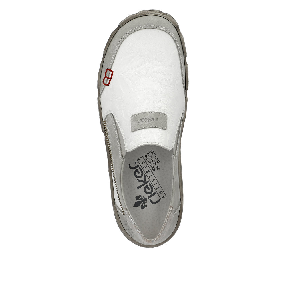 detail Dámské mokasíny Rieker L0359-80 bílá