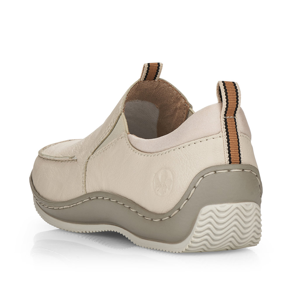 detail Dámské mokasíny Rieker L1779-60 béžová