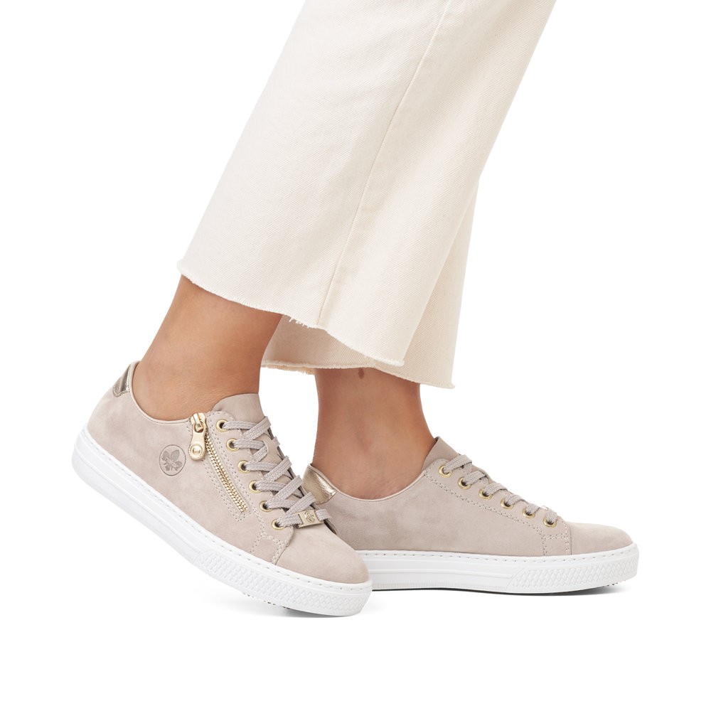 detail Dámské tenisky Rieker L59L1-60 béžová