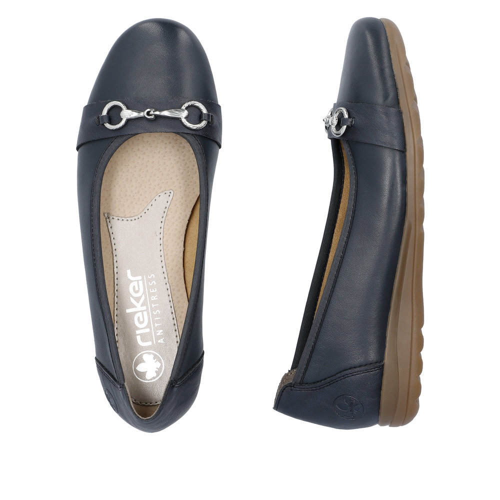 detail Dámské baleríny Rieker L9360-14 modrá