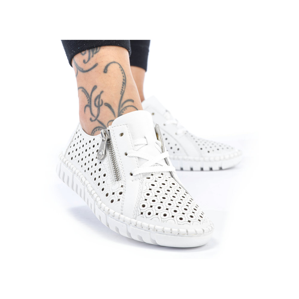 detail Dámské tenisky Rieker M2300-80 bílá