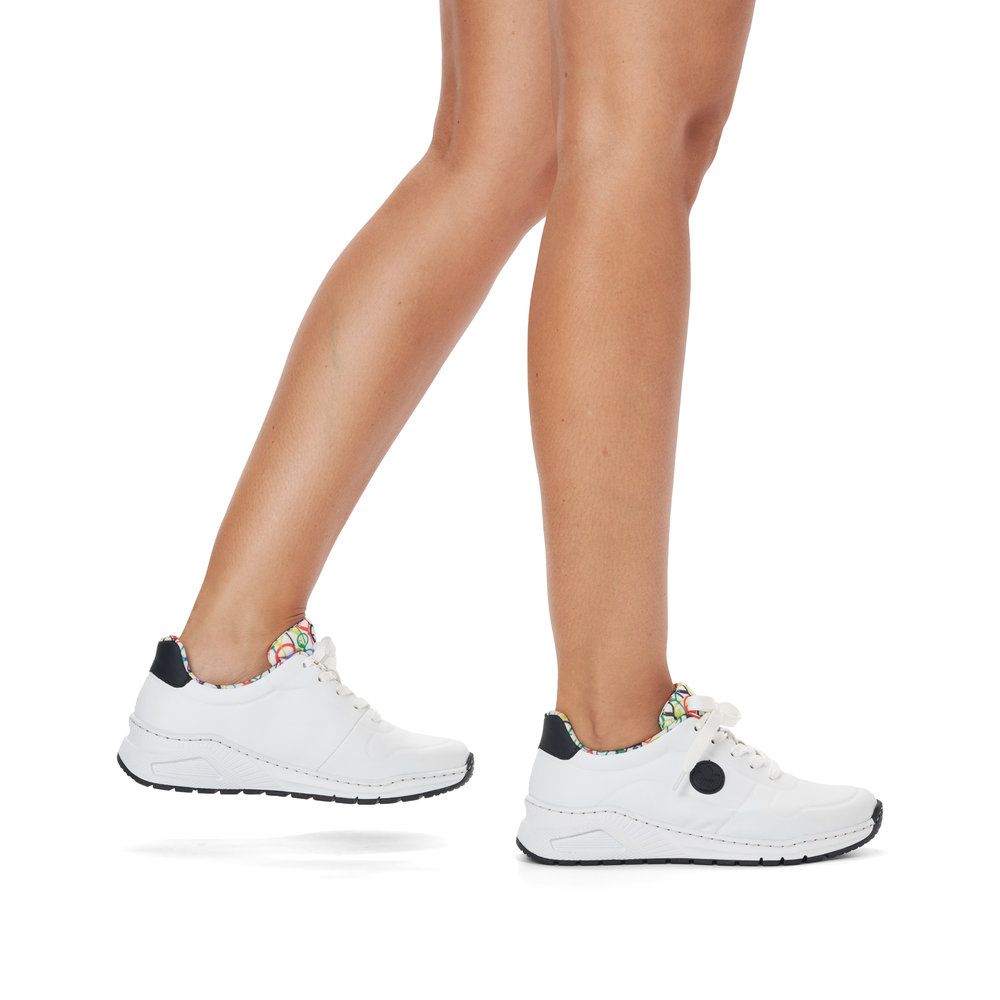 detail Dámské tenisky Rieker M4903-80 bílá