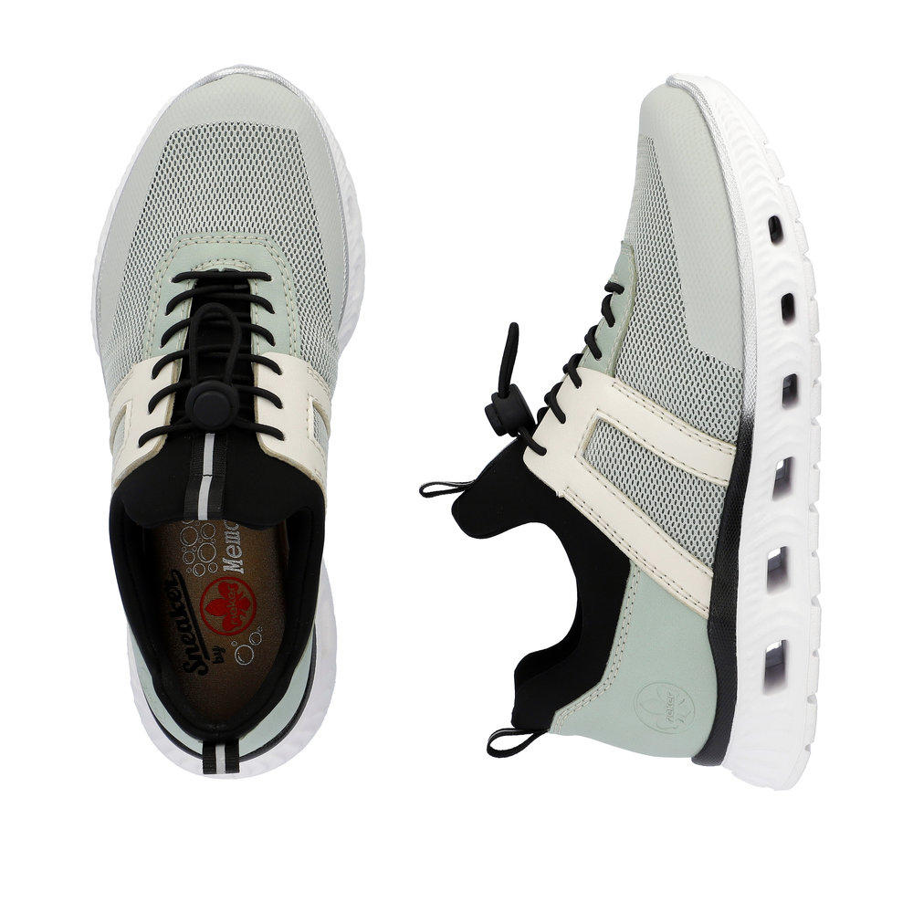 detail Dámské tenisky Rieker M6061-52 zelená