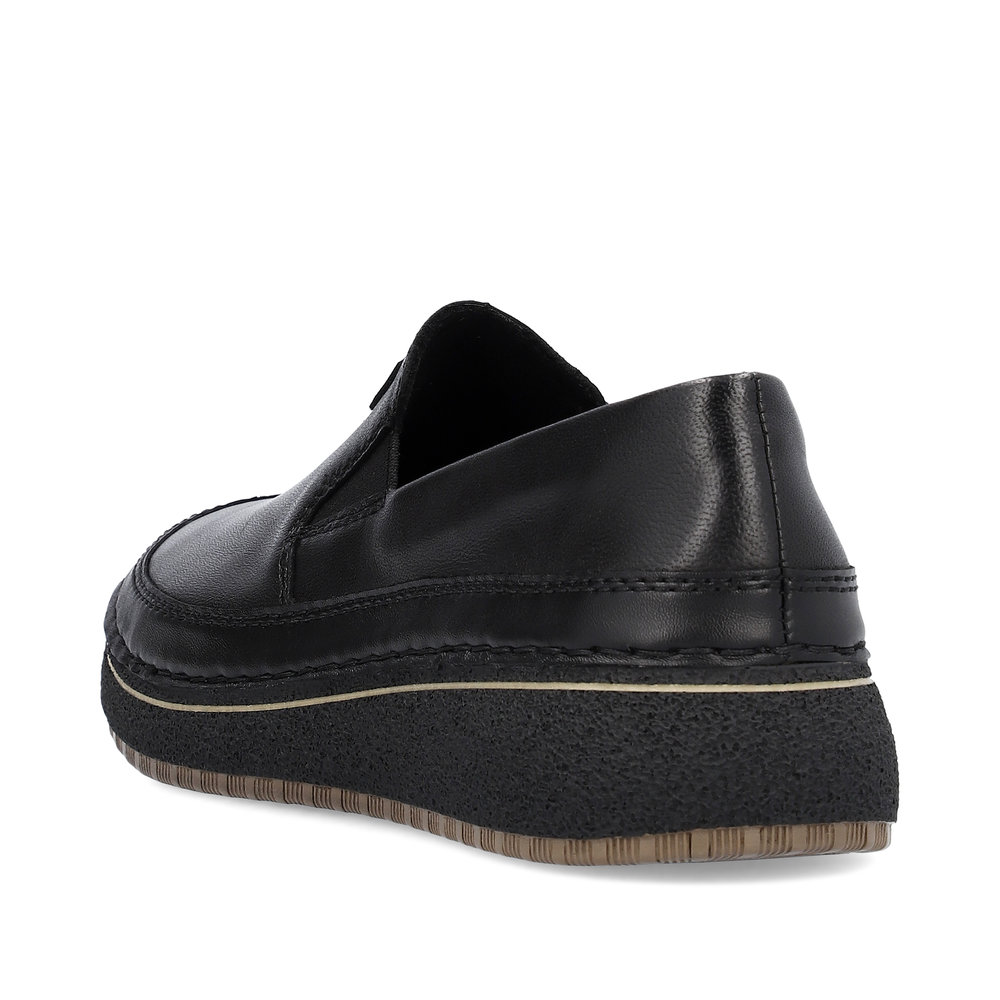 detail Dámské mokasíny Rieker 50950-00 černá