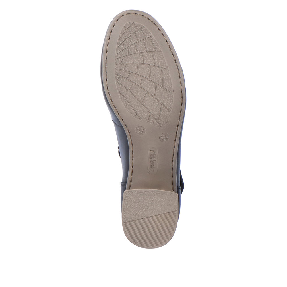 detail Dámské kožené lodičky Rieker 41698-00 černá