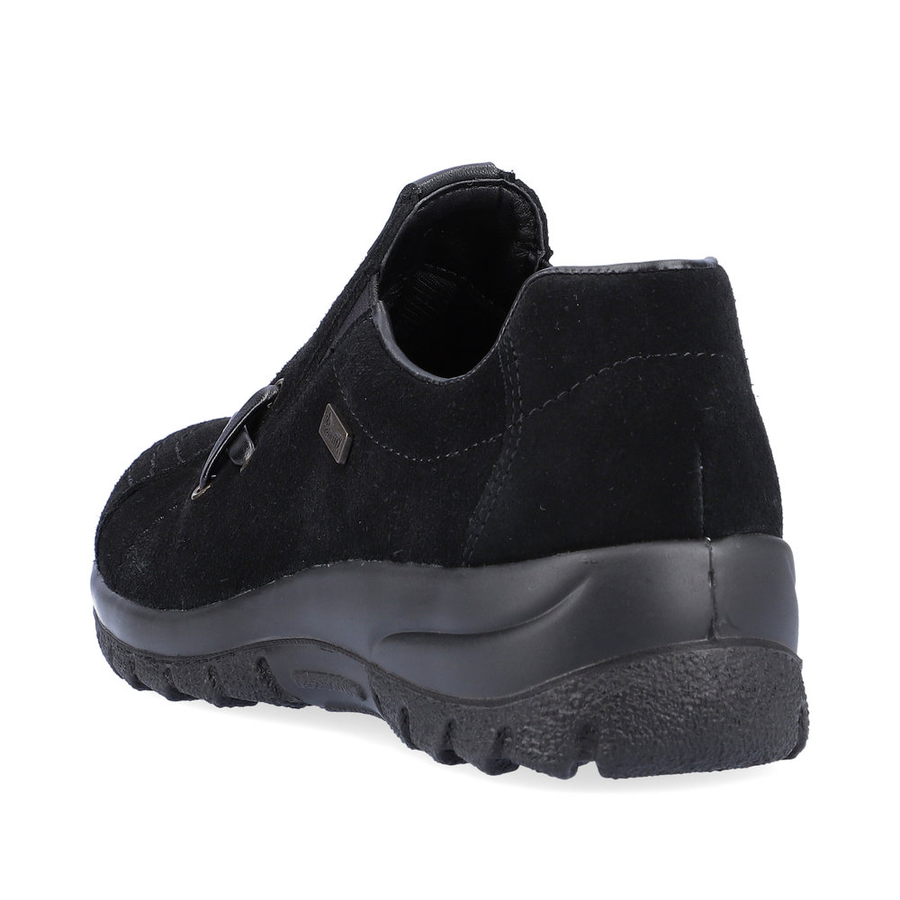 detail Dámské kožené polobotky Rieker L7171-00 černá