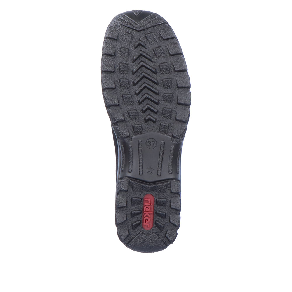 detail Dámské kožené polobotky Rieker L7171-00 černá