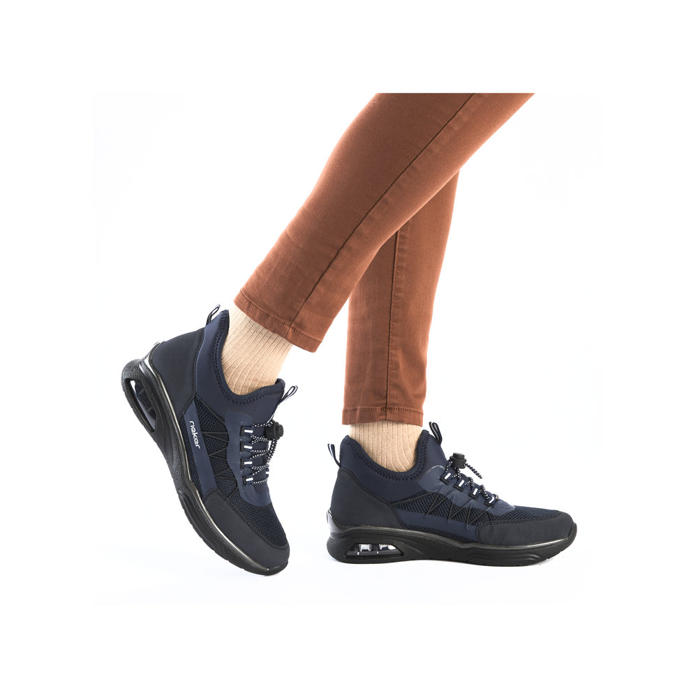 detail Dámské tenisky Rieker M5658-14 modrá