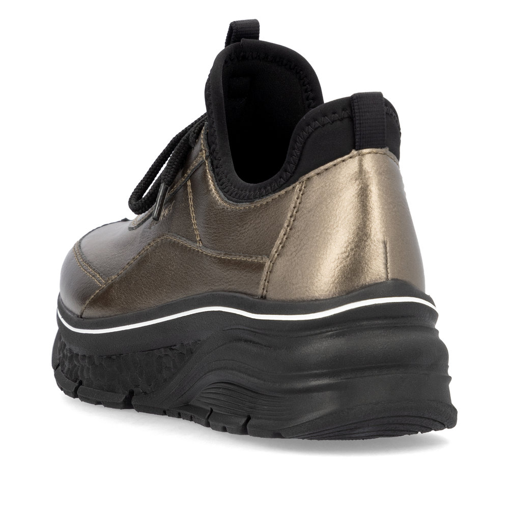 detail Dámské tenisky Rieker 48050-90 bronzová