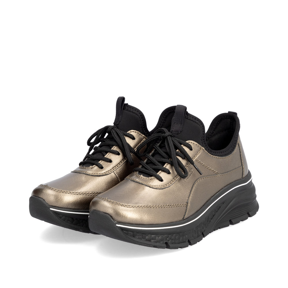 detail Dámské tenisky Rieker 48050-90 bronzová