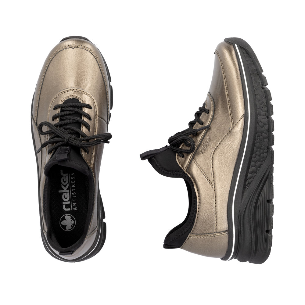 detail Dámské tenisky Rieker 48050-90 bronzová