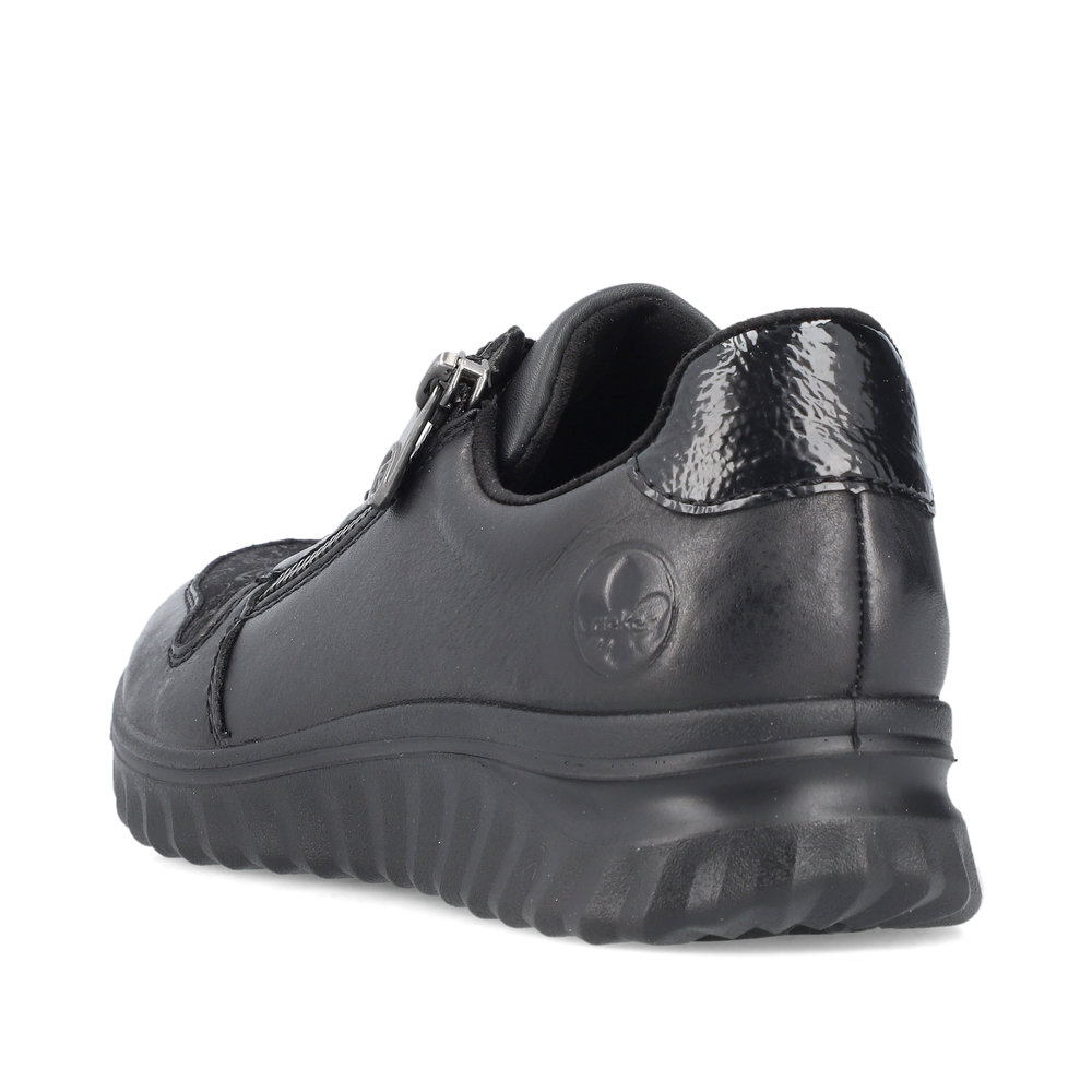 detail Dámské polobotky Rieker59001-00 černá