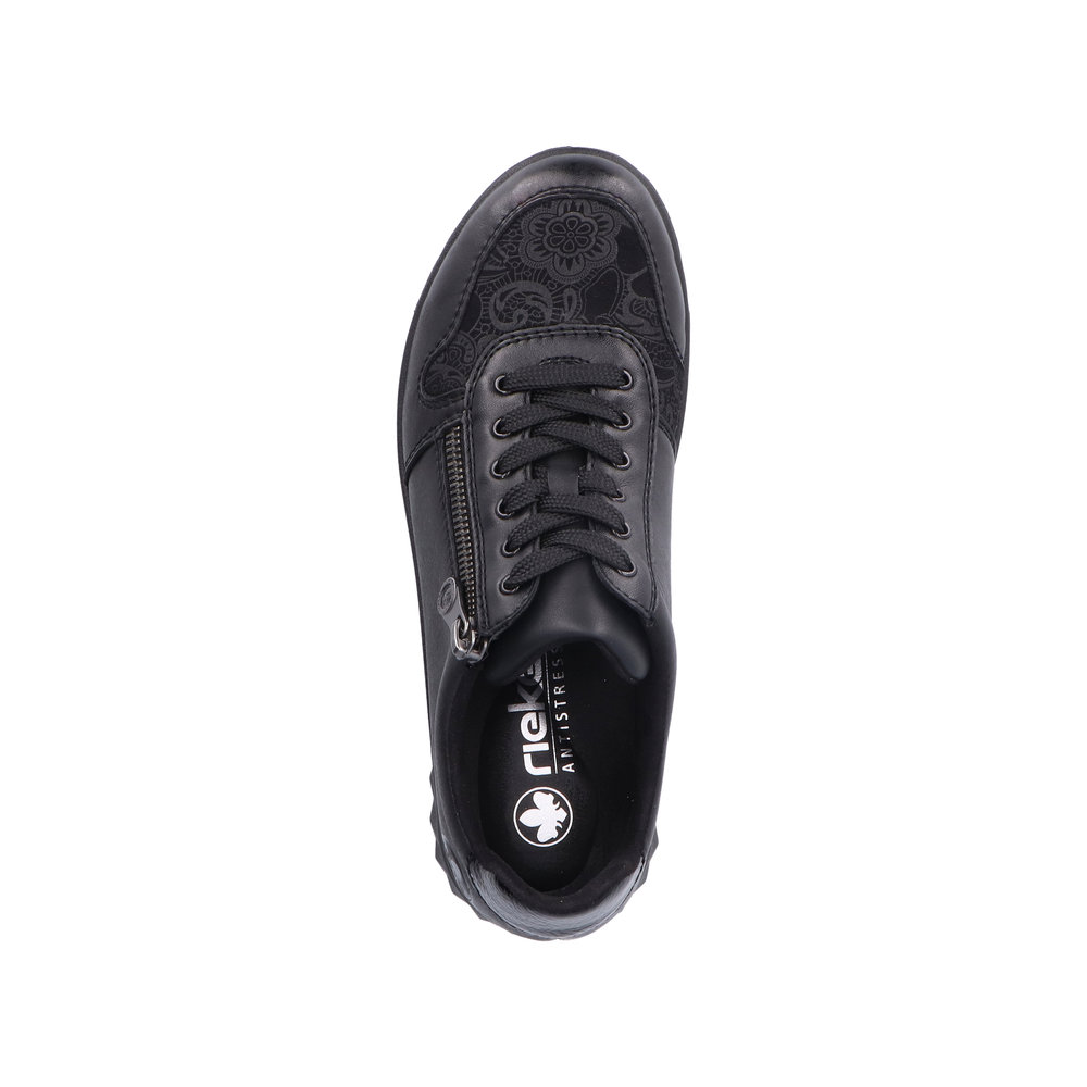 detail Dámské polobotky Rieker59001-00 černá