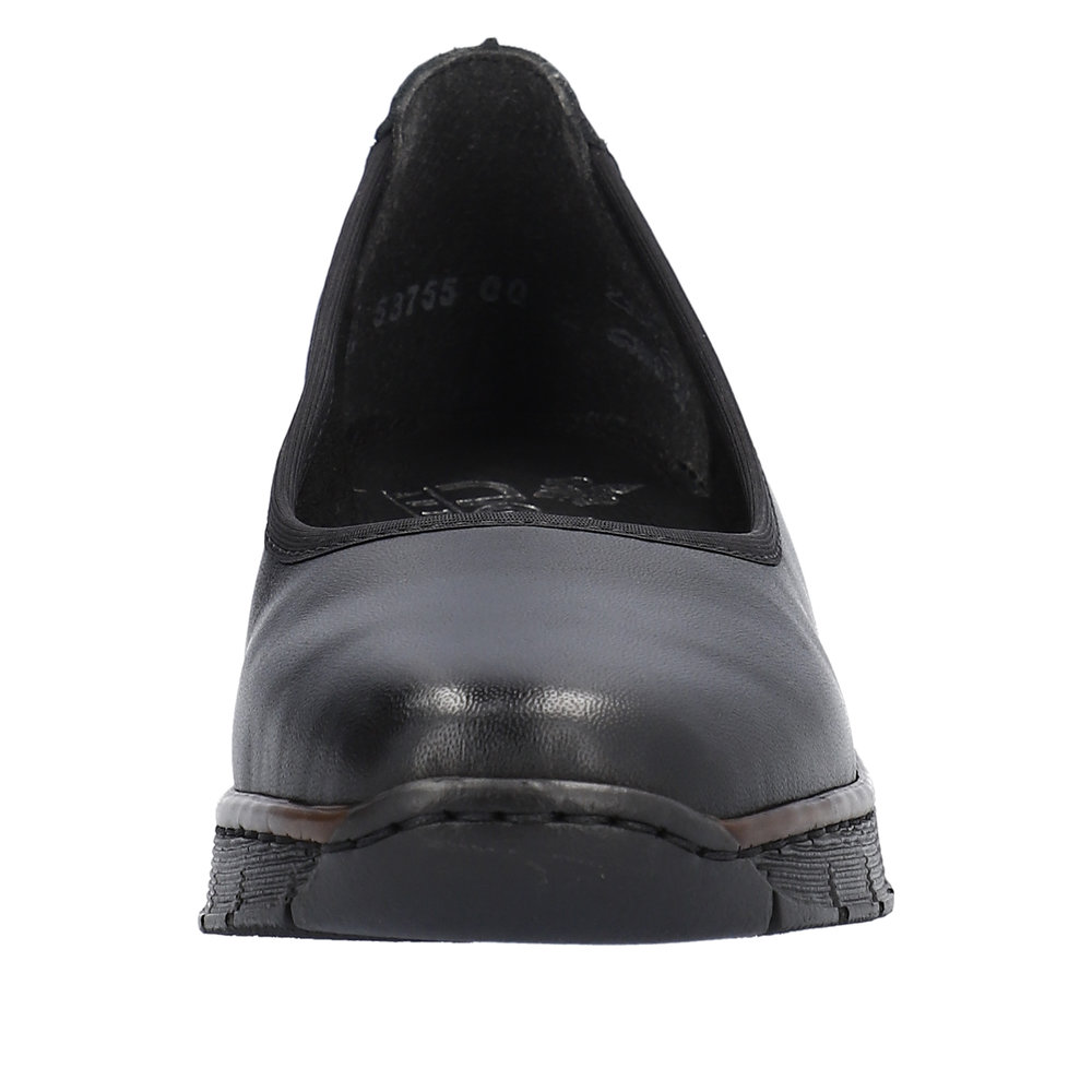 detail Dámské lodičky Rieker 53755-00 černá