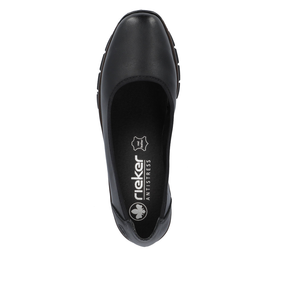 detail Dámské lodičky Rieker 53755-00 černá