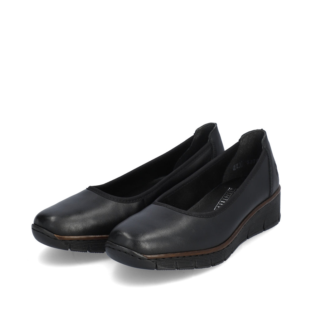 detail Dámské lodičky Rieker 53755-00 černá