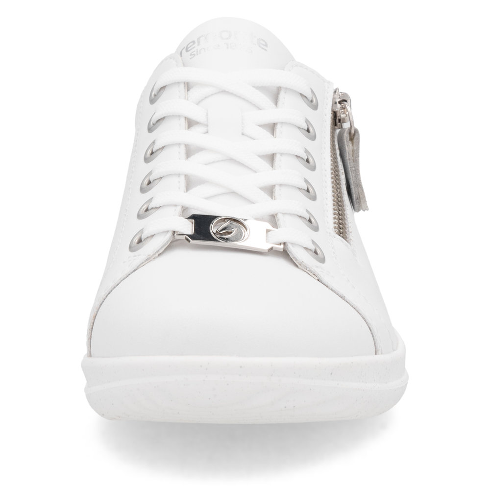 detail Dámské kožené tenisky Remonte D1E03-80 bílá