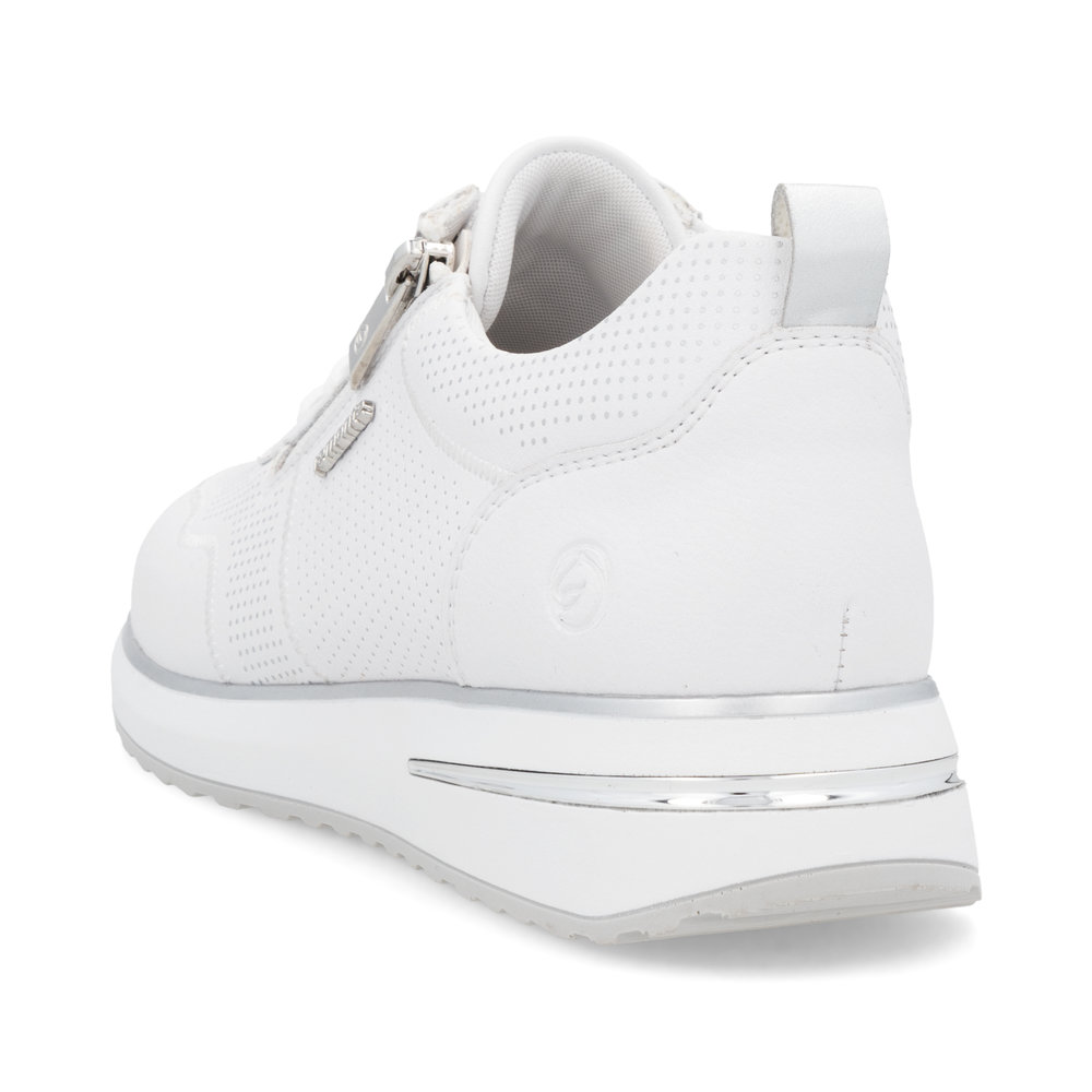 detail Dámské kožené tenisky Remonte D1G09-80 bílá