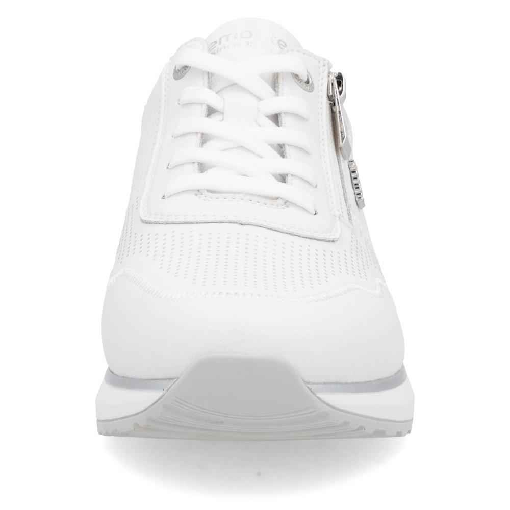 detail Dámské kožené tenisky Remonte D1G09-80 bílá